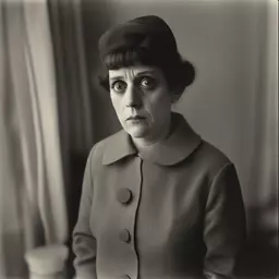 a character by Diane Arbus