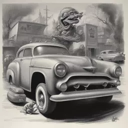 a character by Ed Roth