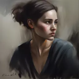 a character by Emilia Wilk