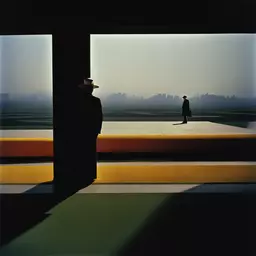 a character by Ernst Haas