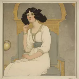 a character by Eugène Grasset