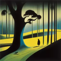 a character by Eyvind Earle