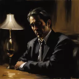 a character by Fabian Perez