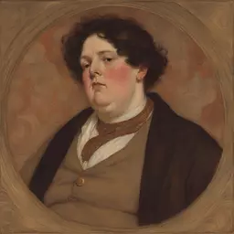 a character by Ford Madox Brown