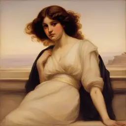 a character by Frederick Lord Leighton