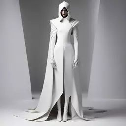 a character by Gareth Pugh
