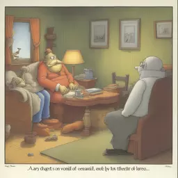 a character by Gary Larson