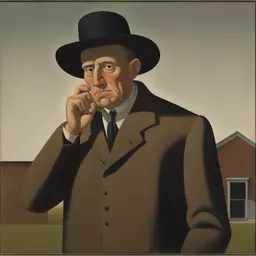 a character by George Ault