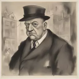 a character by George Grosz