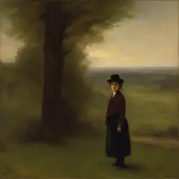 a character by George Inness