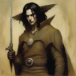 a character by Gerald Brom