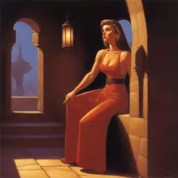 a character by Greg Hildebrandt
