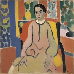 a character by Henri Matisse