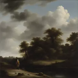 a character by Jacob van Ruisdael