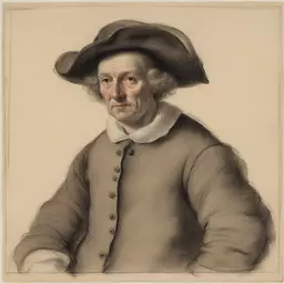 a character by Jan Pietersz Saenredam