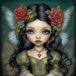 a character by Jasmine Becket-Griffith