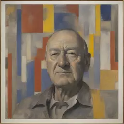 a character by Jasper Johns