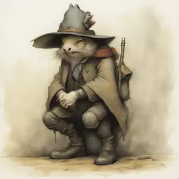 a character by Jean-Baptiste Monge
