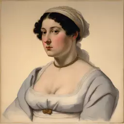 a character by Jean Auguste Dominique Ingres