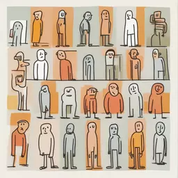 a character by Jean Jullien