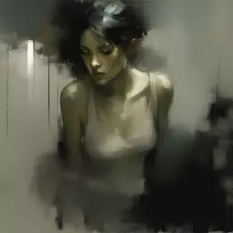 a character by Jeremy Mann