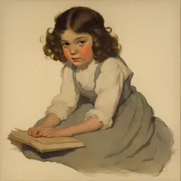 a character by Jessie Willcox Smith