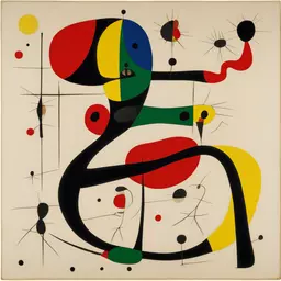 a character by Joan Miró