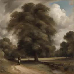 a character by John Constable