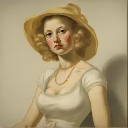 a character by John Currin