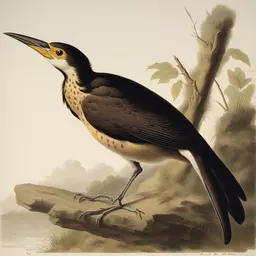 a character by John James Audubon