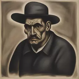a character by José Clemente Orozco