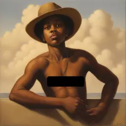 a character by Kadir Nelson