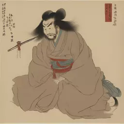 a character by Kawanabe Kyōsai