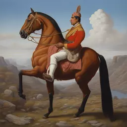 a character by Kent Monkman