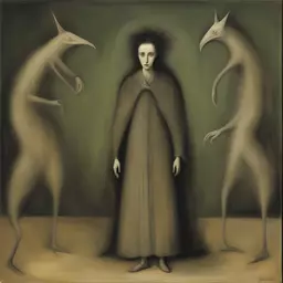 a character by Leonora Carrington