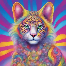 a character by Lisa Frank