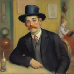 a character by Louis Glackens