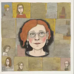 a character by Lynda Barry