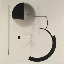 a character by László Moholy-Nagy