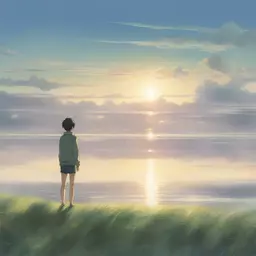 a character by Makoto Shinkai