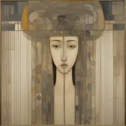 a character by Margaret Macdonald Mackintosh