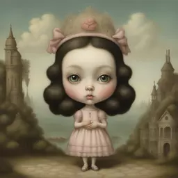 a character by Mark Ryden