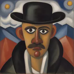 a character by Marsden Hartley