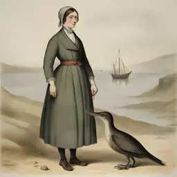 a character by Mary Anning