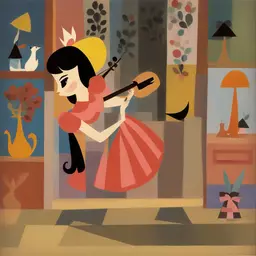 a character by Mary Blair
