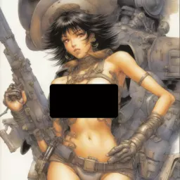 a character by Masamune Shirow