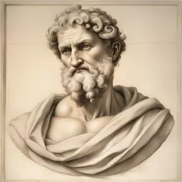 a character by Michelangelo Buonarroti