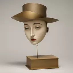 a character by Méret Oppenheim