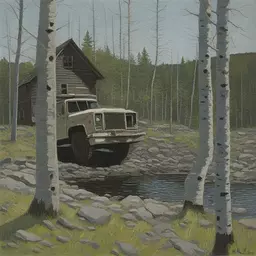 a character by Neil Welliver