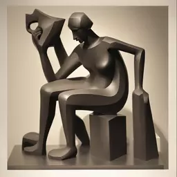 a character by Ossip Zadkine
